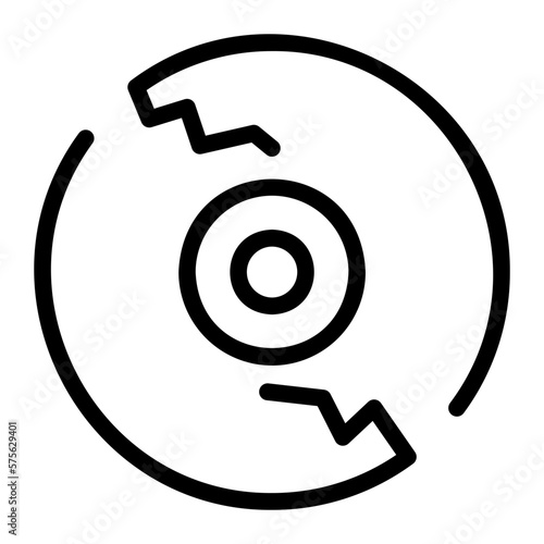 cd line icon