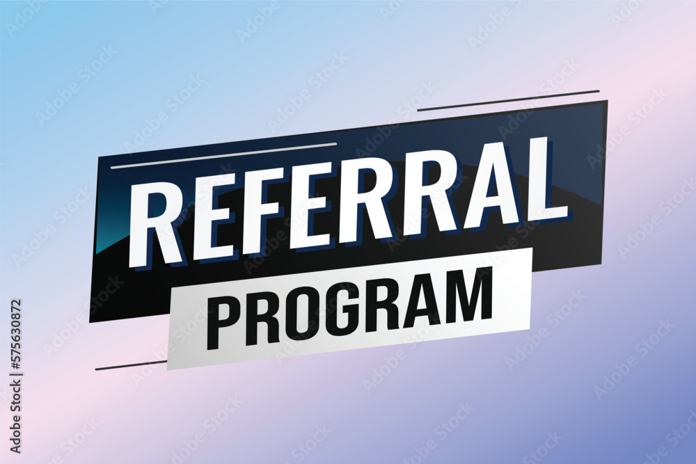referral program word concept vector illustration with lines modern futuristic 3d style for landing page template ui web mobile app poster banner flyer background gift card coupon label wallpaper referral program word concept vector illustration with lines modern futuristic 3d style for landing page template ui web mobile app poster banner flyer background gift card coupon label wallpaper