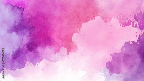 Purple and pink watercolor style background illustration  website background  screen background