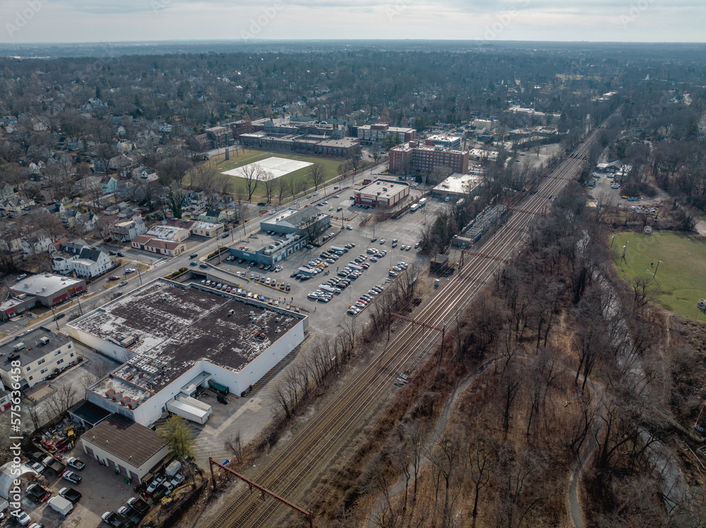 Aerial Drone of South Orange New Jersey
