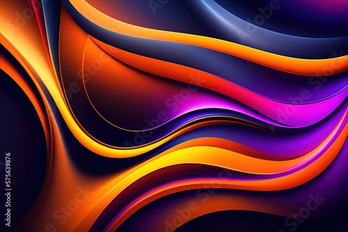 An abstract smooth colorful background