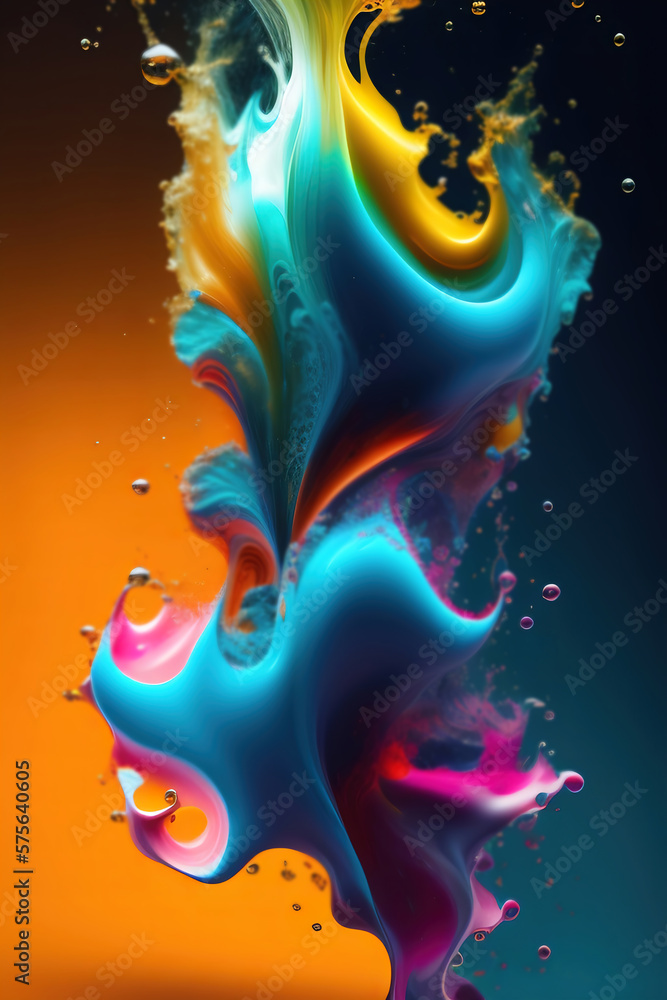 Fototapeta premium An abstract background with space for a text