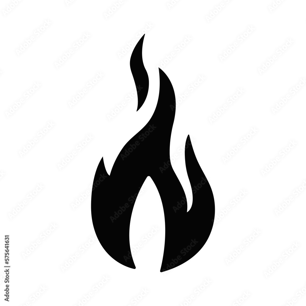 Fire flame vector isolated Fire flame vector isolated