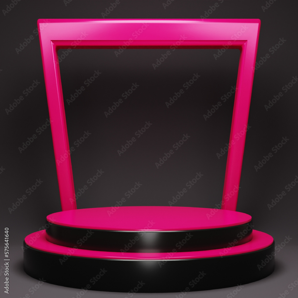 Mockup podium for product presentation podium Mockup podium for product presentation podium