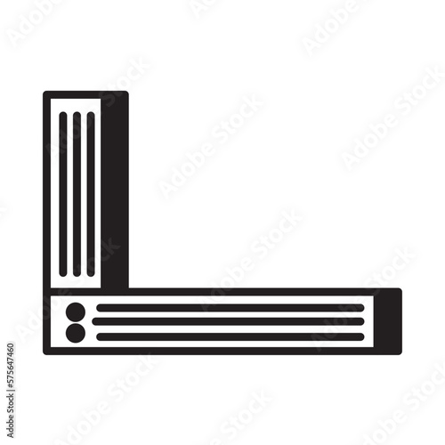 Solid Line LINE design vector icon