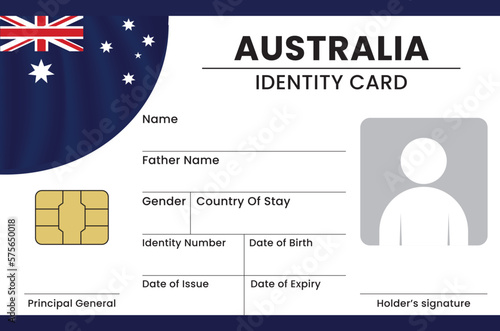 Australia Identity Card and National Identity Card Design