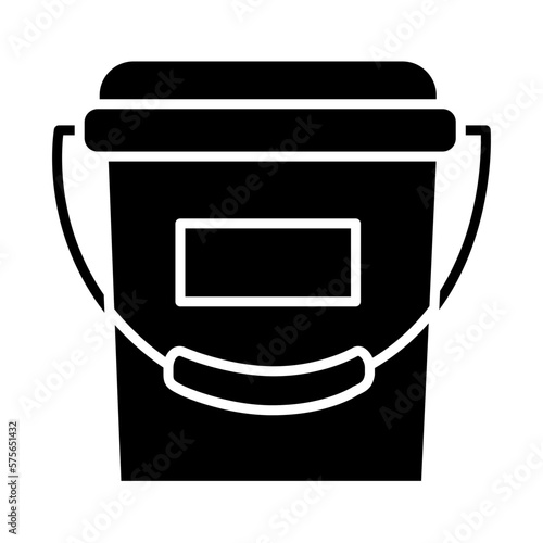 Solid WALL PAINT design vector icon