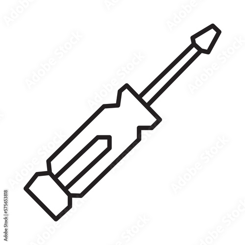 SCREWDRIVER design vector icon