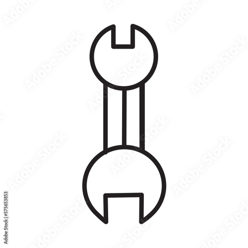 SPANNER design vector icon