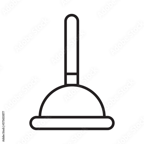 TOILET VACUUM design vector icon
