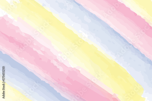 Cute pattern vector pastel colorful background fabric watercolor ink water color stripe strip patterns cute pink blue yellow pastel color tone strips party wallpaper paint brush artistic.