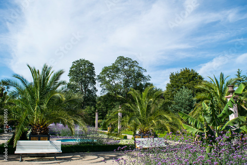 Bad Pyrmont Kurpark mit Palmengarten