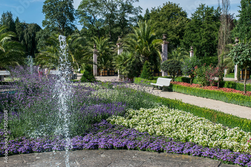 Bad Pyrmont Kurpark mit Palmengarten