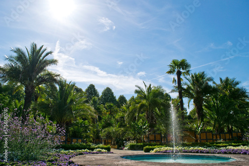 Bad Pyrmont Kurpark mit Palmengarten