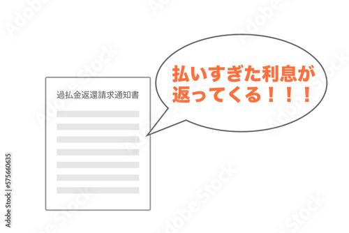 過払金返還請求通知書