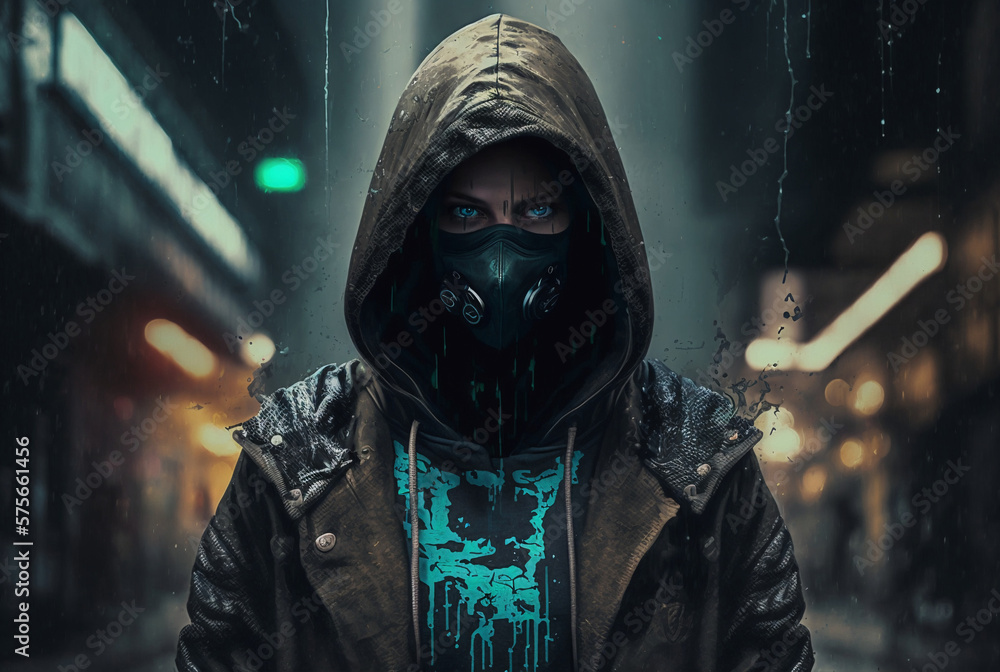 Computer technology and cybersecurity themed wallpaper featuring a hacker with a hoodie, hiding his face to stay anonymous. Computer technology and cybersecurity themed wallpaper featuring a hacker with a hoodie, hiding his face to stay anonymous.