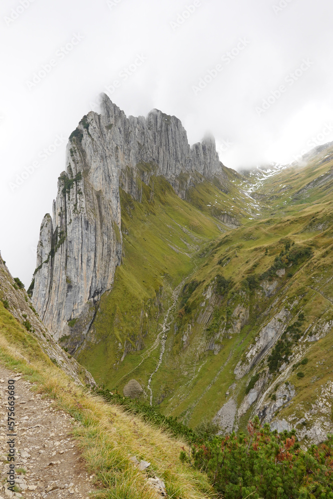 Saxer Luecke, the Swiss Alps, Appenzell	