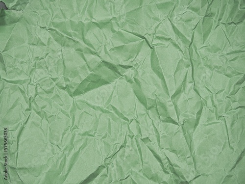 Green Crumpled Stationary for Background