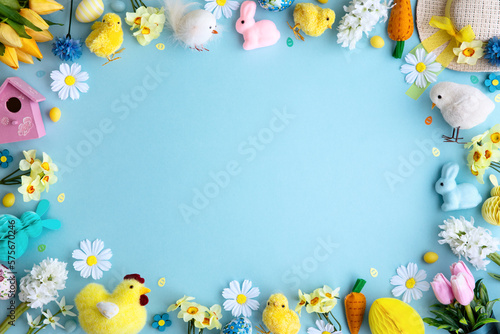 Fotografia Easter object frame border