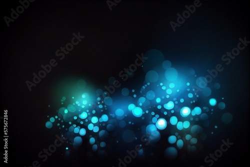 Abstract Light Bokeh Background Illustration. Magic Defocused Glitter Sparkles. Good for promotion materials, Brochures, Banners. Abstract Backdrop. Generative AI