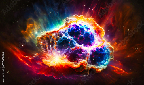 The astronauts marveled at the beauty of a nearby supernova remnant  the expanding cloud of gas and dust a reminder of the power of stellar explosions