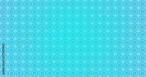 Background pattern in authentic turquoise color in Ottoman style.