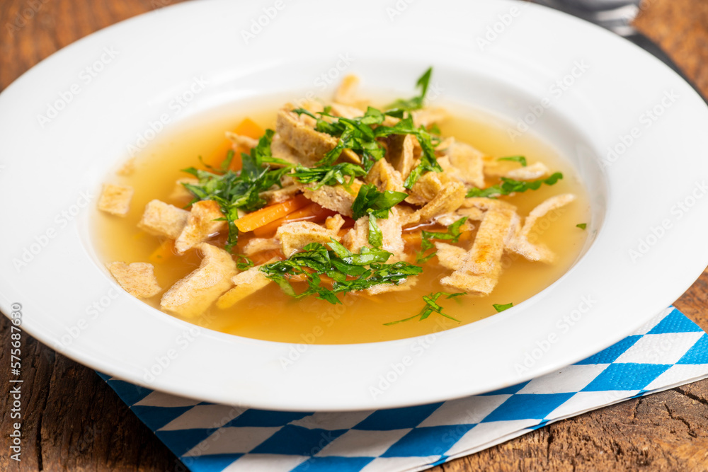 austrian pancake soup austrian pancake soup
