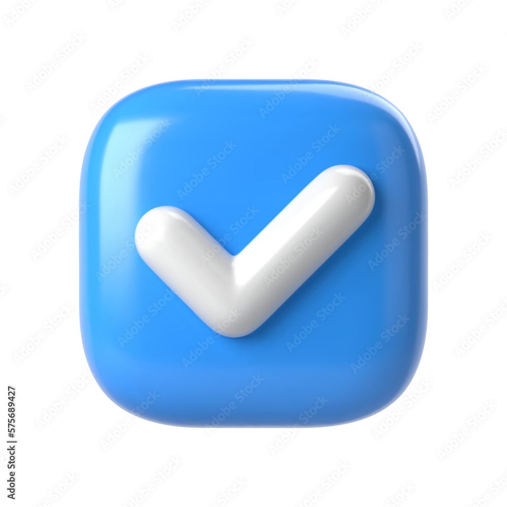 3d check mark icon isolated on white background. check list button choice for right, success, tick select, accept, agree on application 3d. select icon vector with shadow 3D rendering illustration 3d check mark icon isolated on white background. check list button choice for right, success, tick select, accept, agree on application 3d. select icon vector with shadow 3D rendering illustration