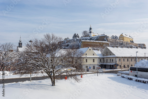 Petrovaradin fortress after snowfalls. Novi Sad, Serbia © Alexey
