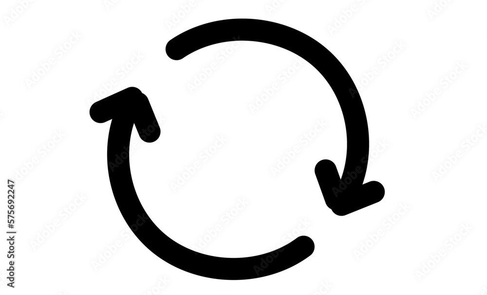 illustration of a symbol of a mark circle arrow illustration of a symbol of a mark circle arrow