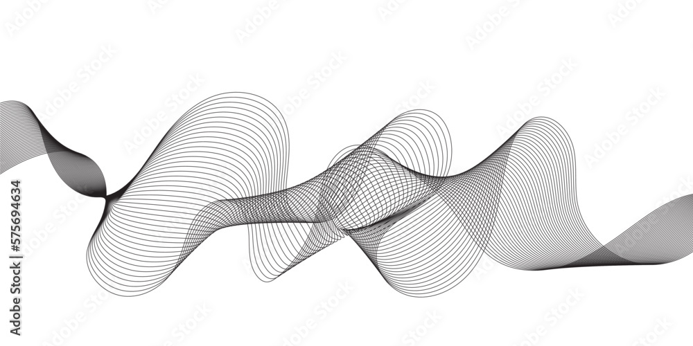 Abstract wave blend lines on transparent background. Design for banner, wallpaper, background and many more. Abstract wave blend lines on transparent background. Design for banner, wallpaper, background and many more.