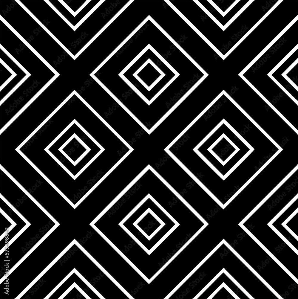 Seamless repeating pattern.Black and
white pattern for decor, textile ,fabric,wallpapers and backgrounds. Seamless repeating pattern.Black and
white pattern for decor, textile ,fabric,wallpapers and backgrounds.