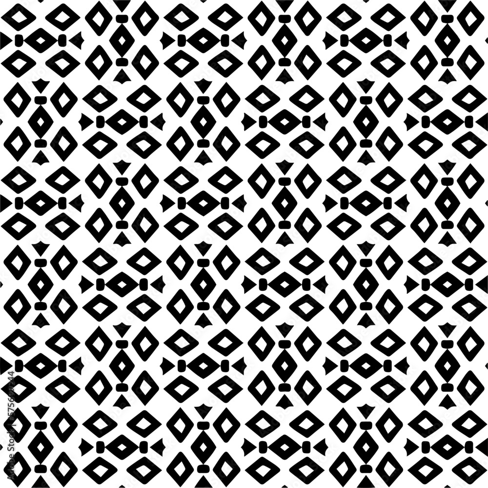 Seamless repeating pattern.Black and
white pattern for decor, textile ,fabric,wallpapers and backgrounds. Seamless repeating pattern.Black and
white pattern for decor, textile ,fabric,wallpapers and backgrounds.