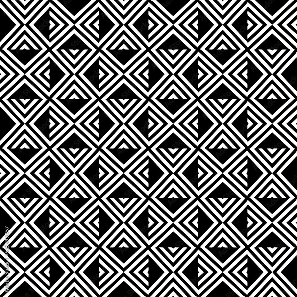 Seamless repeating pattern.Black and
white pattern for decor, textile ,fabric,wallpapers and backgrounds. Seamless repeating pattern.Black and
white pattern for decor, textile ,fabric,wallpapers and backgrounds.