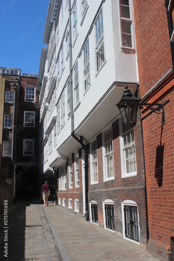 Middle Temple Lane, Westminster, London.
