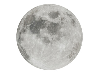 Fototapete Vollmond Einzelner Vollmond in dunkler Nacht  © H2Omanager