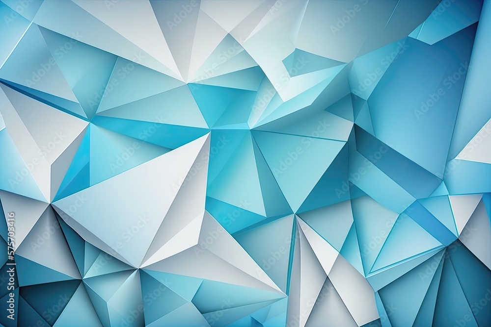 Blue abstract background of intersecting lines. Generative AI Blue abstract background of intersecting lines. Generative AI