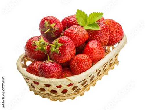 Strawberry in the bowl