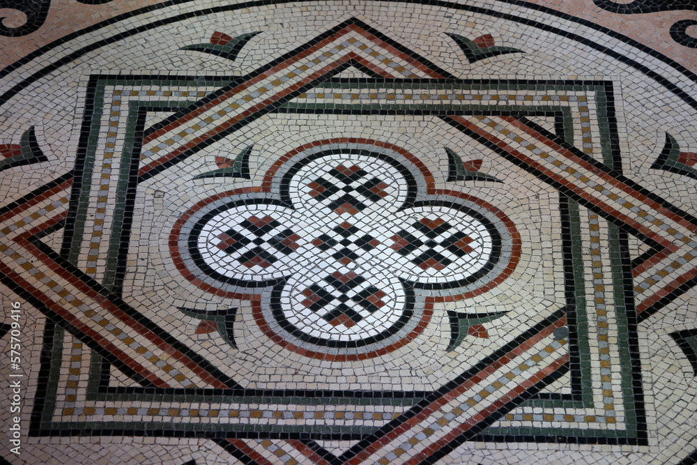 La Major cathedral, Marseille. Chancel mosaic. France.