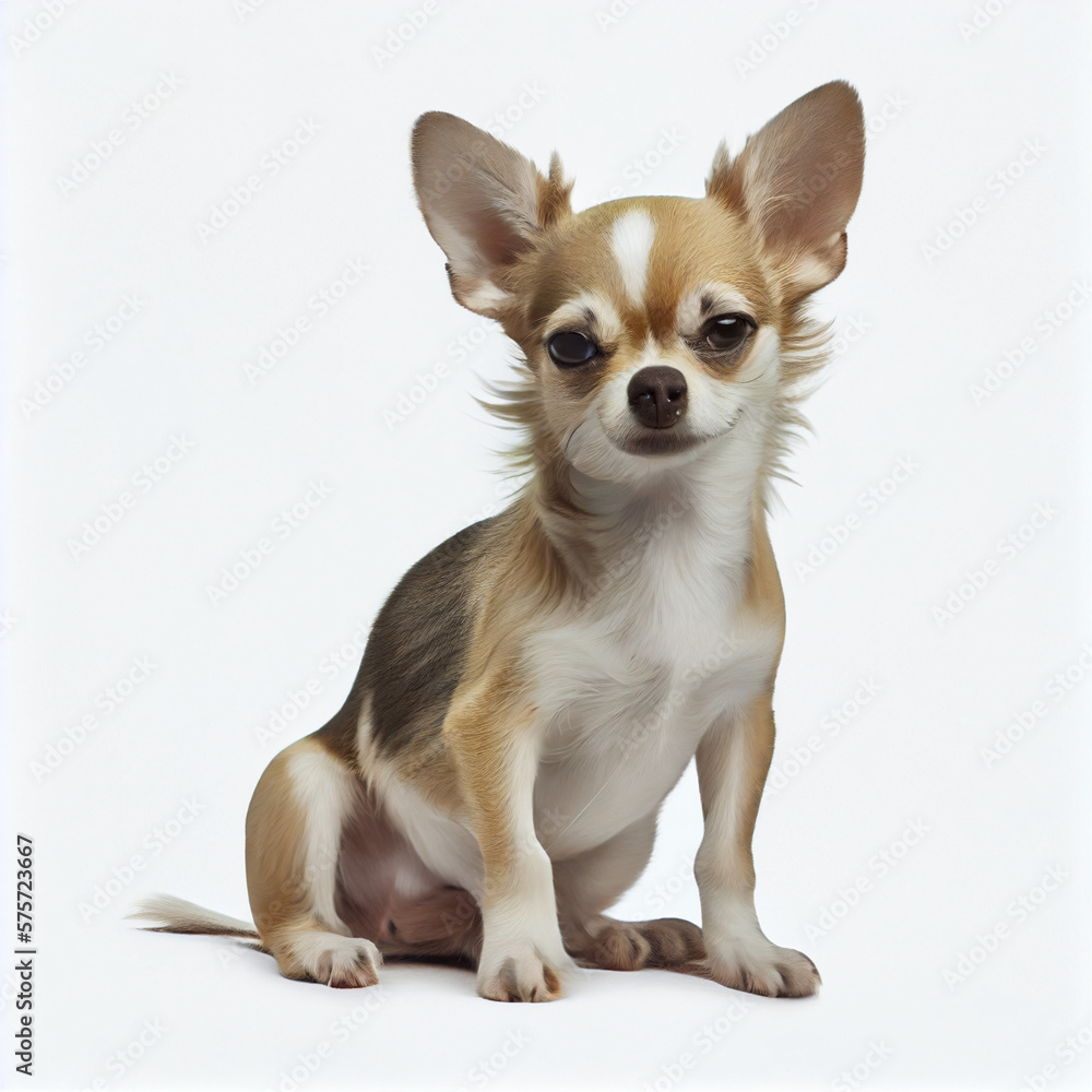 Chihuahua dog isolated on a white background PMG Chihuahua dog isolated on a white background PMG
