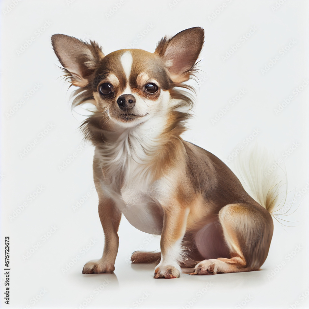 Chihuahua dog isolated on a white background PMG Chihuahua dog isolated on a white background PMG
