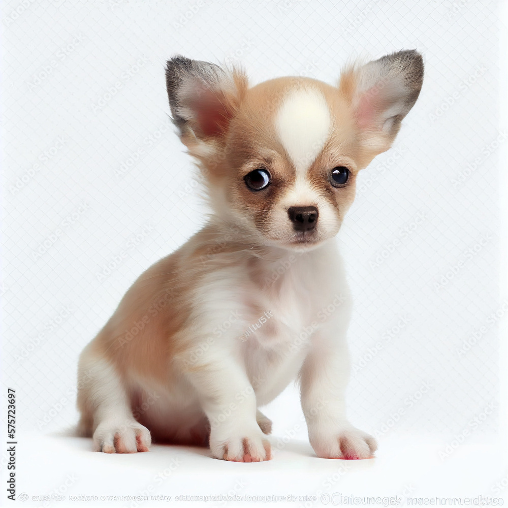 chihuahua puppy dogs isolated on a white background PNG