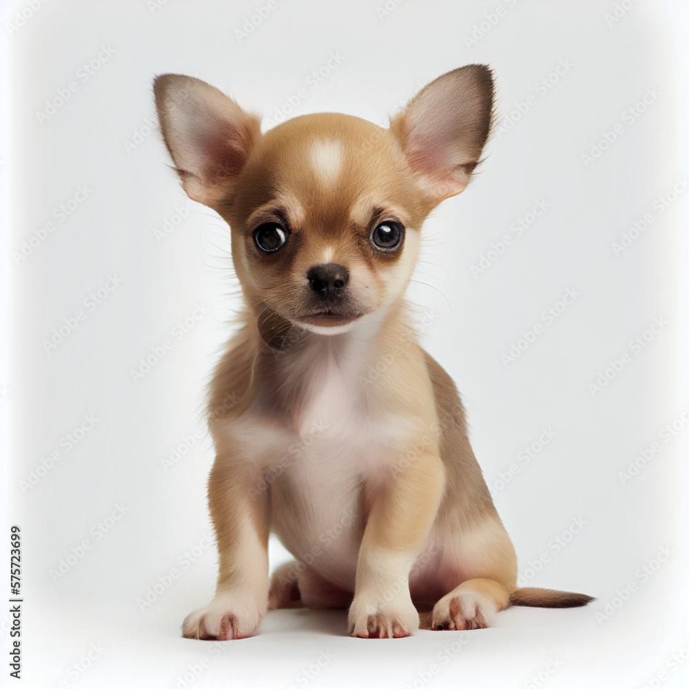 chihuahua puppy dogs isolated on a white background PNG