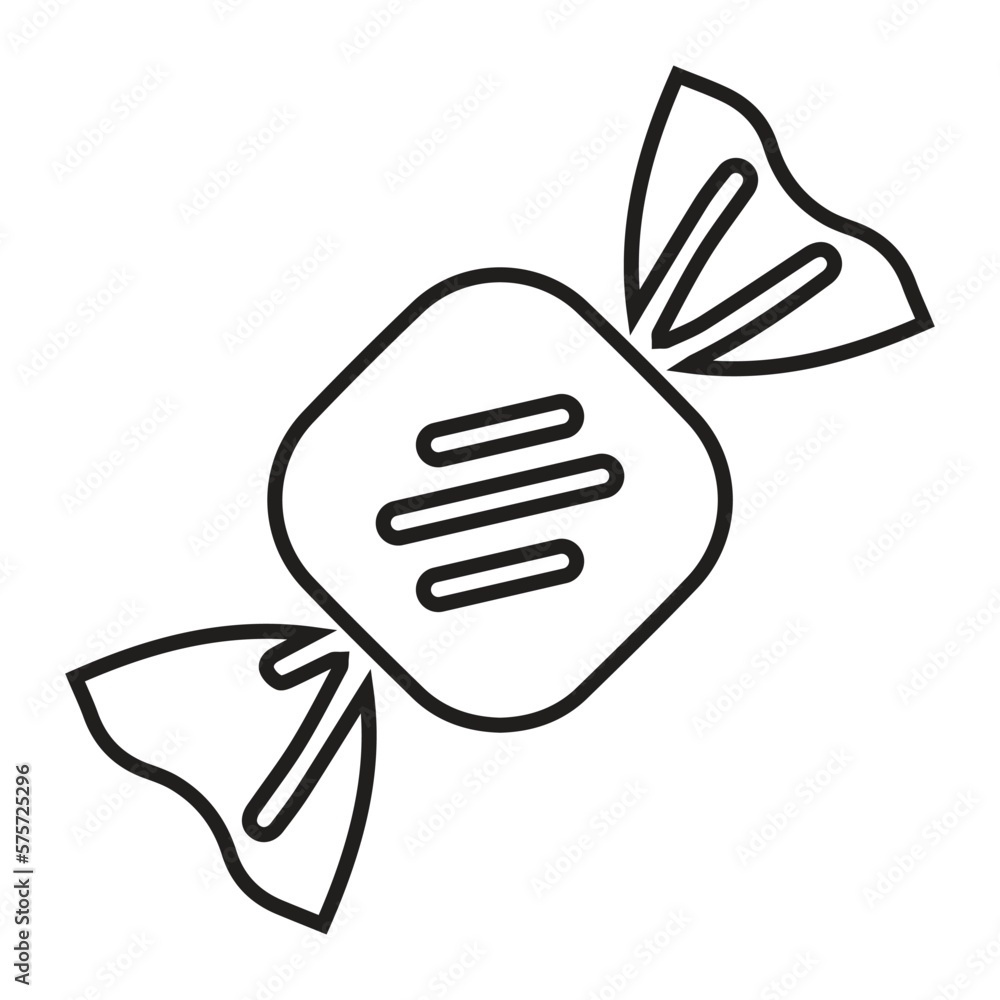 Fototapeta premium Candy, dessert, food icon