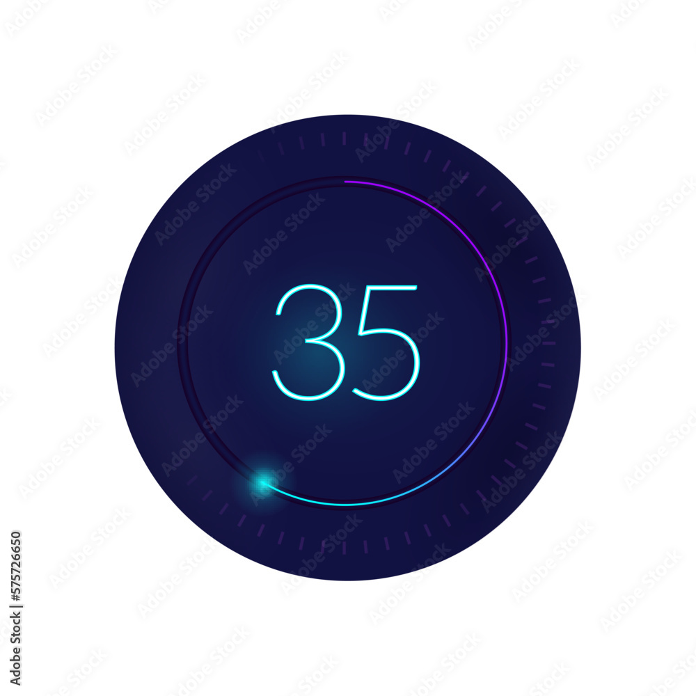 Countdown 35 Seconds Composition Countdown 35 Seconds Composition