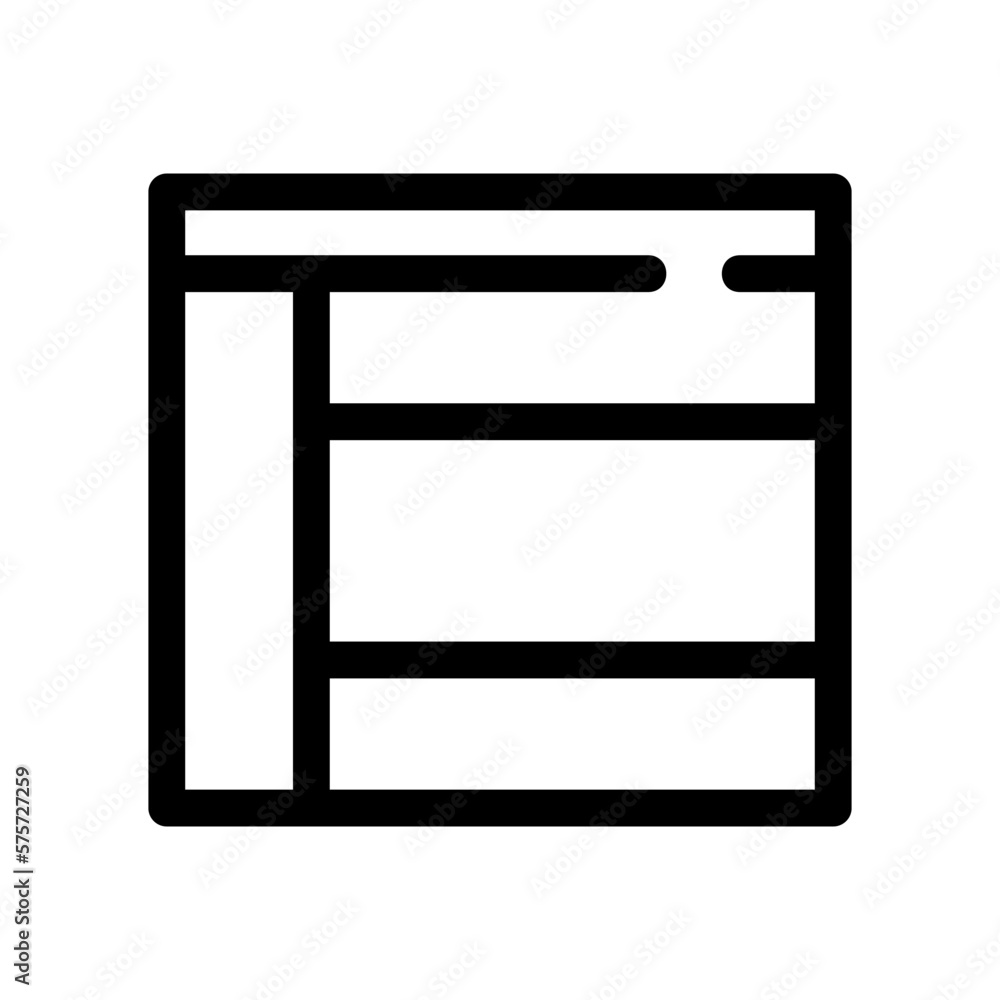 layout icon or logo isolated sign symbol vector illustration - high quality black style vector icons
layout icon or logo isolated sign symbol vector illustration - high quality black style vector icons