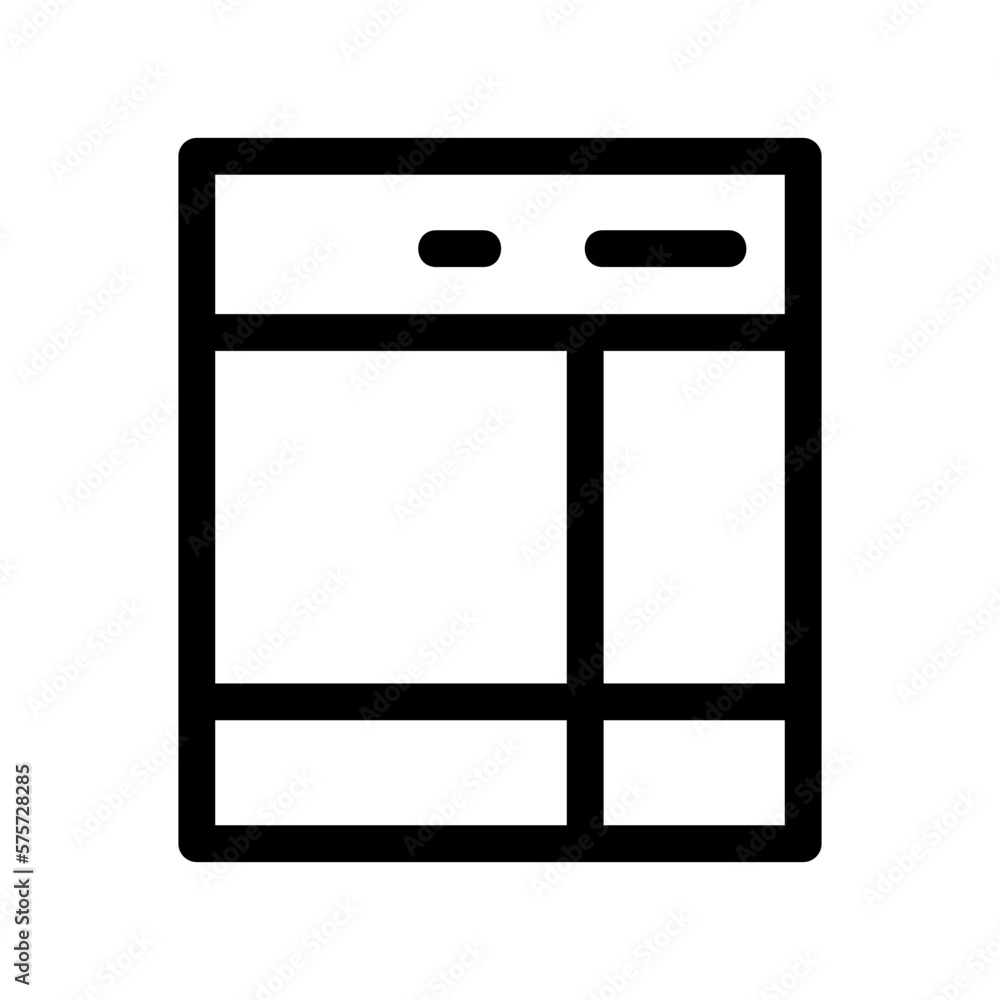 layout icon or logo isolated sign symbol vector illustration - high quality black style vector icons
layout icon or logo isolated sign symbol vector illustration - high quality black style vector icons