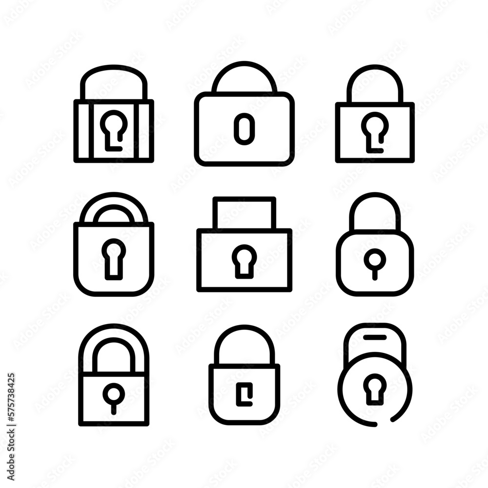 lock icon or logo isolated sign symbol vector illustration - high quality black style vector icons
lock icon or logo isolated sign symbol vector illustration - high quality black style vector icons