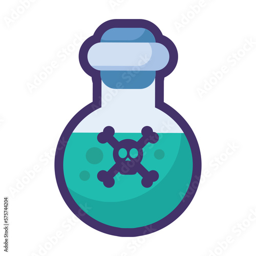 toxic chemicals science research green glowing