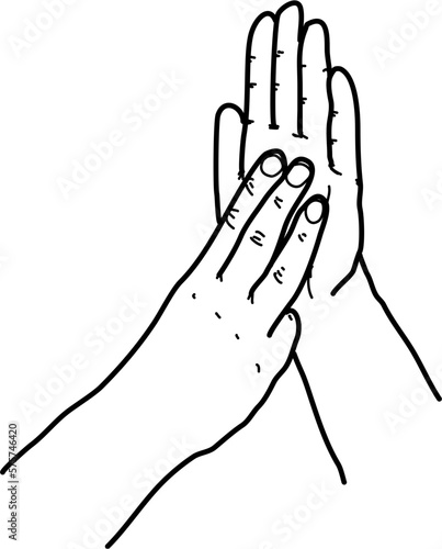 australian sign language fingerspelling alphabet in vector auslan letter m